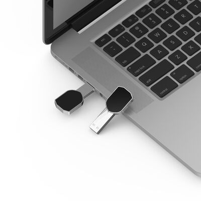 С светодиодным цветовым лазерным логотипом на USB Face USB-накопители с функцией загрузки данных, настроенные для корпоративных подарков