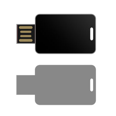 Металлический светодиодный флэш-накопитель USB прочный металлический корпус без шифрования совместим с различными операционными системами и устройствами