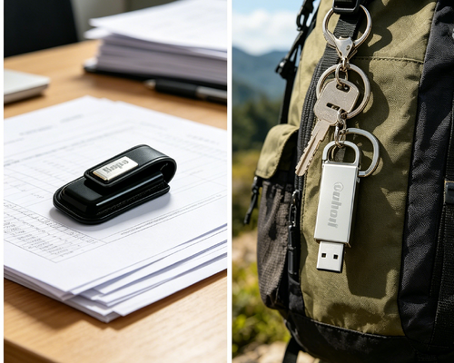 USB-флеш-накопитель из натуральной кожи коричневого цвета, стильное и прочное портативное решение для хранения данных, идеально подходящее для корпоративных подарков и мероприятий.