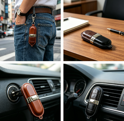 Кожаный USB-накопитель класса A. Кожаный USB-накопитель. Флеш-накопитель с чипом класса A и кожаным корпусом для руководителей.