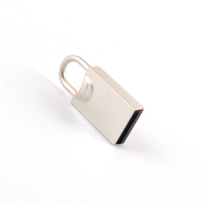 Поддержка печати логотипа Металлический USB-накопитель 100-процентные чипы Пройдены испытания H2 Гладкий мини-USB с легким доступом