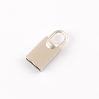 Поддержка печати логотипа Металлический USB-накопитель 100-процентные чипы Пройдены испытания H2 Гладкий мини-USB с легким доступом