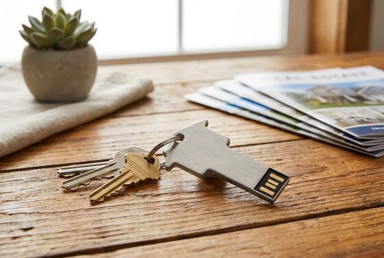 Серебряный USB-накопитель в виде жемчужной цепочки, компактное устройство хранения данных. Рабочая температура от -50 до +80 градусов. Идеально подходит для бизнеса