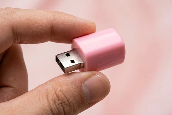 1 ГБ USB-накопитель из пластика, синий цвет, опциональное шифрование AES 128 бит, легкий и прочный флэш-накопитель, подходит для повседневного использования