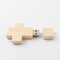 Крестовидный деревянный USB внезапный привода Usb 2,0 быстро 3,0 1GB 256GB