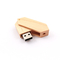 Привод 2,0 USB извива 180 градусов деревянный внезапный и логотип 50-100MB/S USB 3,0 выбивая