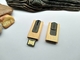 Клена привода USB стиля штепсельной вилки деревянного деревянный случая цвета выбивать и печати ЛОГОТИП
