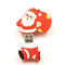 Мультфильм рождества приводов USB открытой прессформы 128GB изготовленный на заказ внезапный формирует USB 3,0 USB 2,0