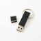 Черный кожаный привод USB внезапный с ключевым кольцом хорошим делает логотип голодает USB 2,0 и 3,0 скорости