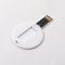 USB кредитной карточки UDP 128GB вставляет 2,0 мини логотип печати округлых форм CMYK