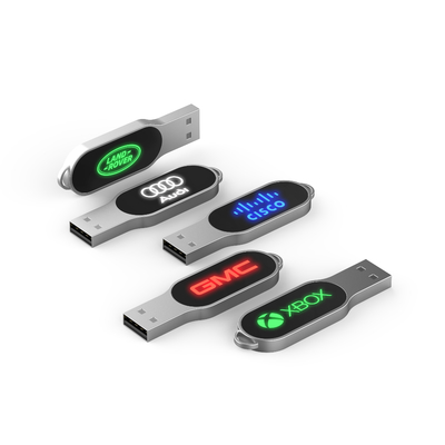 Когда работа света СИД будет сияющий привод 32GB 64GB 128GB USB Кристл