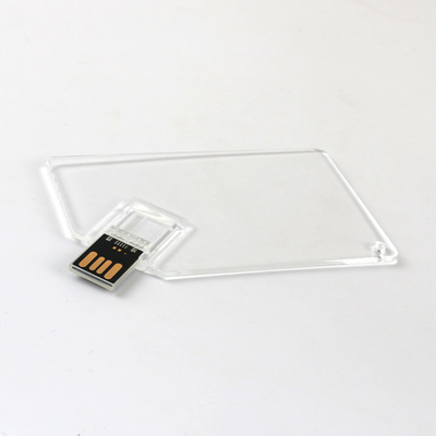 UDP 128GB 64GB 50MB/S ручки 2,0 памяти Usb кредитной карточки прозрачной пластмассы МИНИ