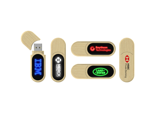 Привода USB света СИД скорость деревянного внезапного быстрая когда чтение Usb на воле компьютера сияющей