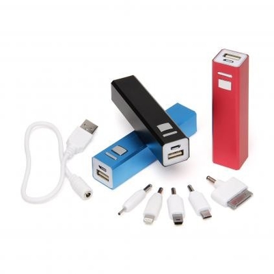 Банк силы тела 2600MAH металла Colurful портативный рекламируя OEM стиля/ODM