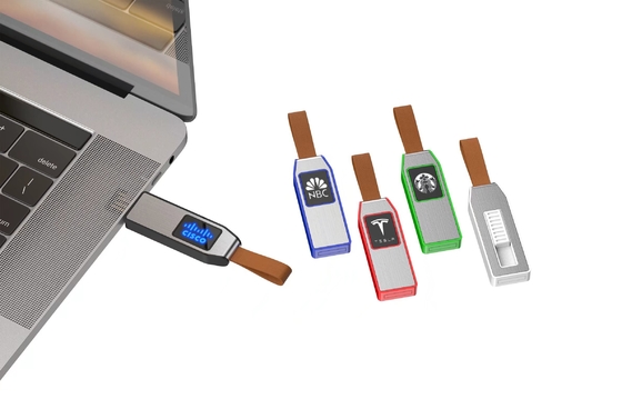 Акриловый кристаллический флеш-накопитель USB с светодиодным светом для быстрой и безопасной передачи данных