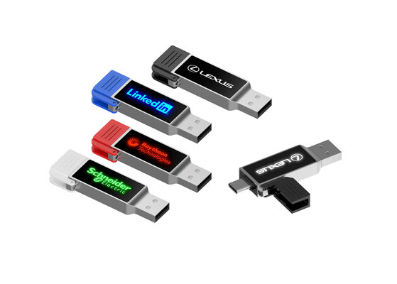 Небольшая белая коробка OTG USB флэш-накопители идеальный бизнес-компаньон