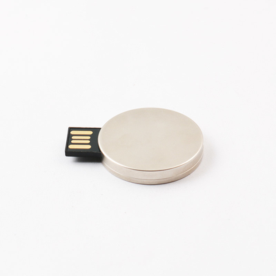Логотип Лазерная Металлическая USB-память в серебре и индивидуальном цвете