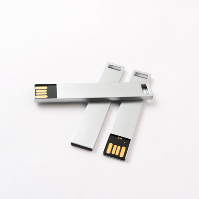 Серебряный или специально изготовленный металлический USB флэш-накопитель -20°C до 85°C для вашего бизнеса