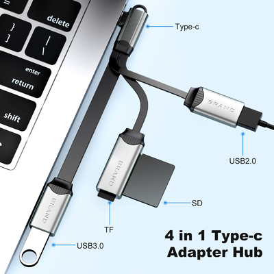 Хаб-кабель для чтения для TF-карты SD-карты Usb 2.0 и Usb 3.0 Быстрая передача данных