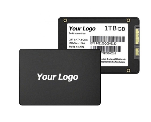 Высокая емкость 2,5 дюймовый SATA SSD 128 Гб с сопротивлением вибрации 10-2000 Гц и энергопотреблением