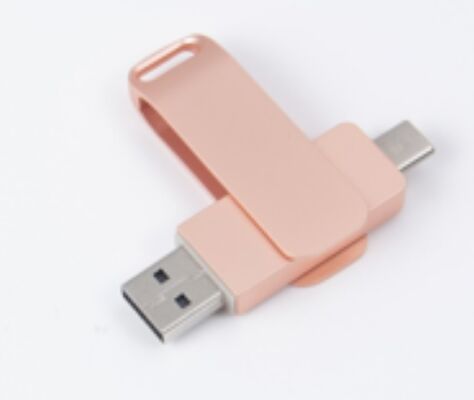 Розовый Золотой USB 3.0 с типом C как порт USB флэш-накопитель Телефон И Компьютер Контейнер совместимость 256GB 512GB