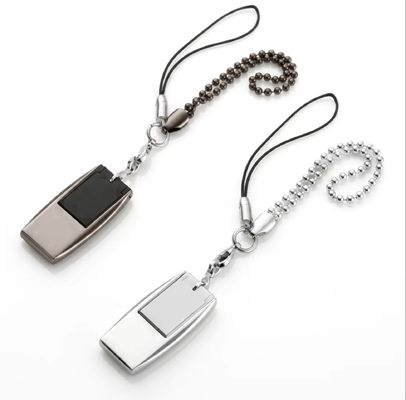 Мини-USB флэш-накопитель с брелком может лазерный логотип и печать логотипа по индивидуальному заказу USB-корпуса может быть серебристого и серого цвета