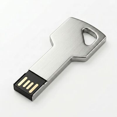 USB-накопитель с ключом из цинкового сплава с возможностью шифрования, индивидуальный дизайн, прочное безопасное устройство хранения данных, идеально подходящее для бизнеса