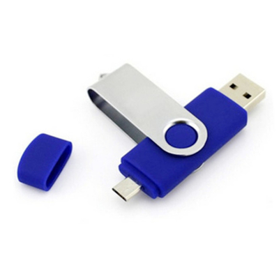 Вспышка USB телефона Android OTG управляет длиной 2,0 3,0 7cm загружая данные 64GB