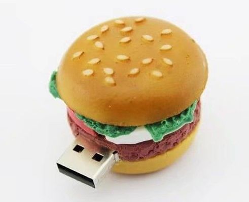 Формы привода Usb Sahped еды внезапные сделанные портом материала симуляции 2,0 3,0