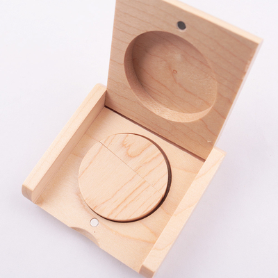 Usdn 15MB/S 32GB 64GB 128GB Custom Wood Flash Drives с кленовой коробкой