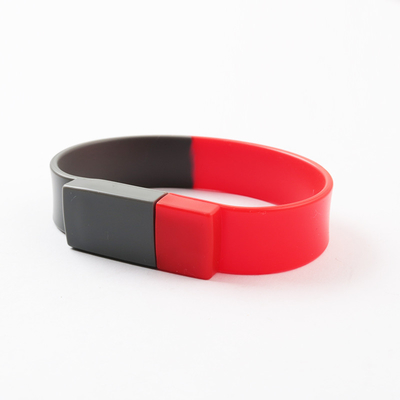 Браслет 2,0 памяти USB Wristband силикона OEM ODM 3,0 память 1GB 256GB полная