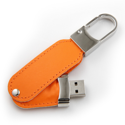 Выбивая PU логотипа кроет кожей привод 2,0 102x25x10mm 8GB USB внезапный