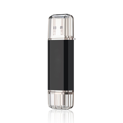2,0 3,0 логотип печати андроида 256GB 512GB 30MB/S Otg ручки Usb металла