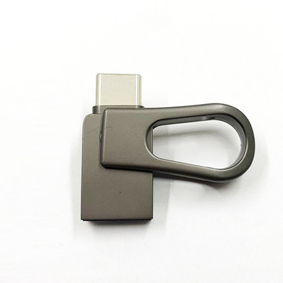 Тип вспышка металла USB C OTG управляет 2,0 одобренными 128GB 256GB ROHS