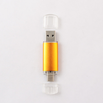 Логотип лазера привода USB металла 256GB OTG внезапный для андроида Iphone