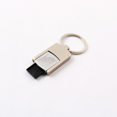 2,0 обломока UDP привода USB металла тело внезапного внезапного серебряное с кольцом для ключей