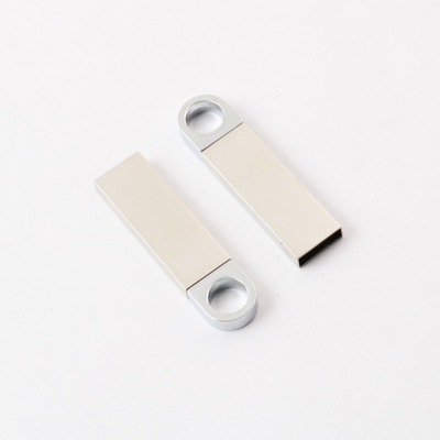 Ручка памяти USB логотипа 2,0 лазера привода USB металла 4GB 8GB 16GB внезапные серебряная
