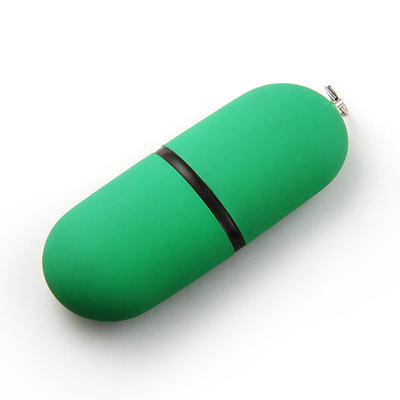 Лихтер сформировал пластиковый USB управляет 5mm подгонянным логотипом OEM 64G