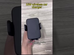 Беспроводное быстрое зарядное устройство для автомобиля с магнитным креплением и функцией быстрой зарядки